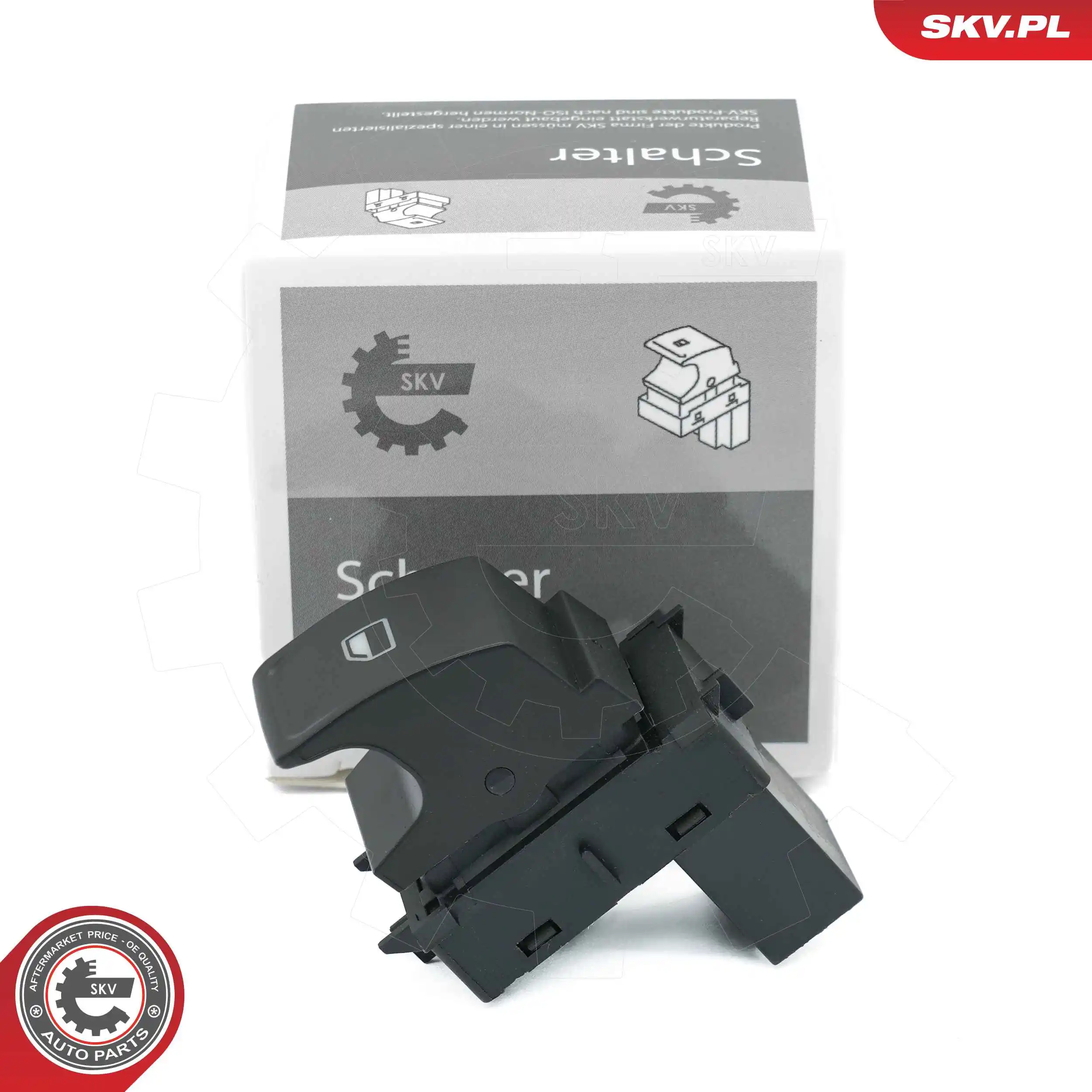 Switch, window regulator